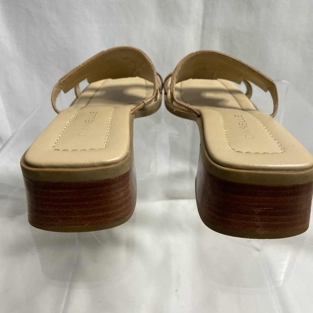DANELLE LEATHER SANDALS - Picture 3 of 6